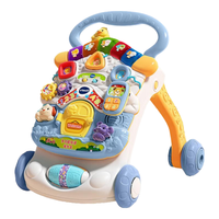 vtech 婴儿多功能双语学步车(蓝紫色）