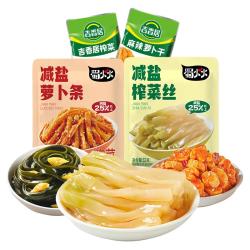 吉香居 居减盐丝萝卜干榨菜25袋