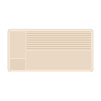 KAYE客厅地毯加厚仿羊绒卧室床边毯垫子奶油风阳台房间飘窗沙发茶几毯 FYR-极简T9 50x140cm