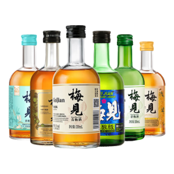 梅见 青梅酒多口味330ml低度微醺酒果酒梅子酒甜酒梅见全家福组合