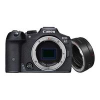 佳能（CANON）佳能r7相机EOS R7微单 高速度 高分辨率APS-C画幅专业数码相机 R7单机+EOS R转接环 旅拍达人套餐三【含128G卡、双肩包、三脚架等】