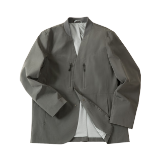 马登 休闲无领西装外套男TS2301810