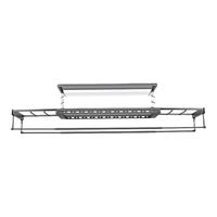 米家 小米米家 智能晾衣机Pro 电动晾衣架 超薄机身嵌入隐藏 无线遥控升降