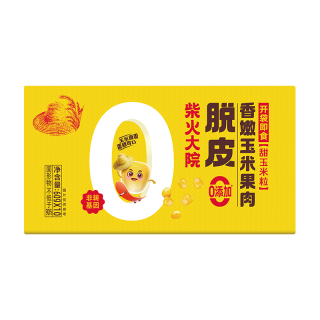 柴火大院 脱皮香嫩玉米果肉 非转基因 0添加 开袋即食 脱皮玉米粒60g*10袋 600g*1箱尝鲜