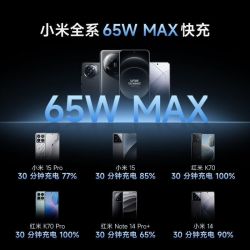 酷态科 65W快充 手机充电器