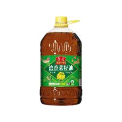 鲁花 香飘万家低芥酸浓香菜籽油6.08L食用油