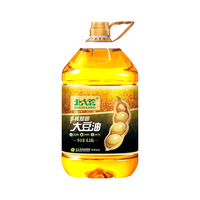 北大荒 大豆油一级食用油6.18L 黄豆油非转基因小桶炒菜油热炒油 小皇豆