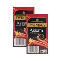 twinings/川宁 阿萨姆红茶20片 袋泡茶包奶茶红茶 40g