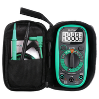 伊莱科（ELECALL ）万用表 加表包 家用手持式高精度数字多功能袖珍家用电压电流通断蜂鸣测量 EZT020101