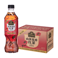 CHALI茶里公司茶饮料0糖0脂山茶花红茶无糖茶500ml*15瓶整箱装