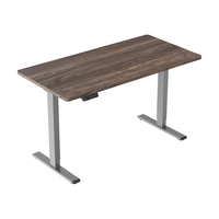 乐歌电动升降桌电脑桌双电机站立办公家用书桌ES2/1.8m灰胡桃木色套装 ES2进阶款|灰腿+灰木纹色桌板