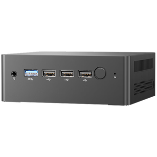 天钡N-box 12代新酷睿N100迷你主机win11办公家用游戏双屏4K微型mini桌面小电脑pc N100四核四线程 8G DDR5内存/512G高速固态硬盘