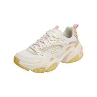 Skechers斯凯奇机甲鞋二代夏女鞋熊猫鞋休闲运动鞋厚底增高老爹鞋