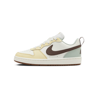 耐克(NIKE)板鞋女鞋大童秋季运动鞋透气休闲鞋 HV1804-121 黄色 38.5码