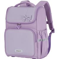 Carany 五维减负防下坠防泼水书包 小号薰衣草紫（身高135以下书包