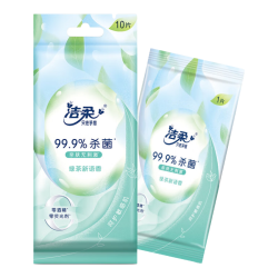 洁柔 水润净肤湿巾 10片独立装