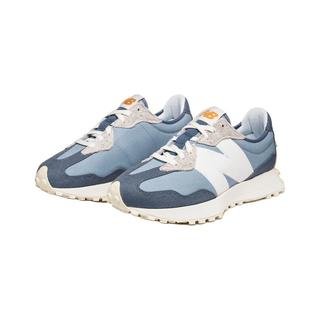 NEW BALANCE NB官方23新款男女鞋327系列舒适简约百搭运动休闲鞋 蓝色 MS327DE 36(脚长22cm)
