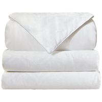 钱皇 步步生莲 蚕丝子母被 白色 1.8m床 3斤+5斤