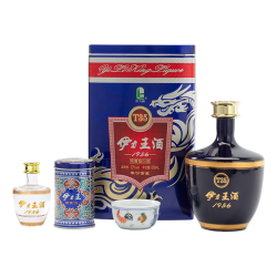 伊力特 伊力王酒 T35蓝王升级 浓香型白酒 52度 500ml 单瓶装