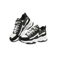 SKECHERS 斯凯奇 运动联名女鞋老爹鞋复古熊猫鞋 896044-BKW
