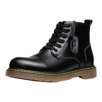 MADEN 马登 Heritage系列 男士中筒马丁靴 MD1907089 黑色 41