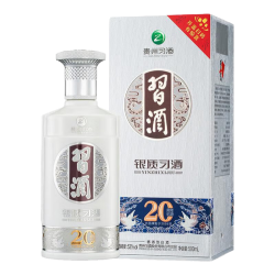 习酒 纯粮酒 酱香型白酒  单瓶装 53%vol 500mL 1瓶