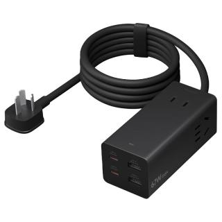 Xiaomi小米（MI）小米67W桌面快充插座 67W氮化镓闪充协议高效快充插座 小米67W桌面快充插座 黑色