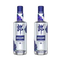 郎酒 顺品郎 蓝顺 45%vol 兼香型白酒 480ml*2瓶 双支装