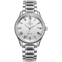 DIAMOND 男士石英腕表 6120白壳-钢带