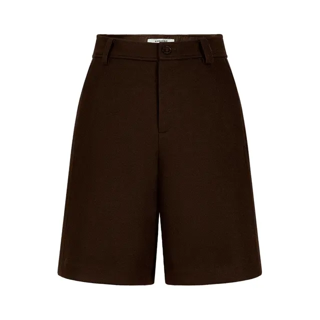 玖姿安娜蔻 【孙怡同款】玖姿安娜蔻优雅老钱风针织五分裤短裤女2025冬季