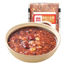 西贝 莜面村  牛肉馅饼/枣泥黄馍馍/燕麦八宝粥300g（等十几种早餐任选10）