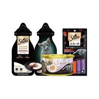希宝 猫咪零食 爆款金罐85g+经典猫条48g+肉块软包35g