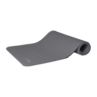 移动端、京东百亿补贴：Keep 瑜伽垫男女士健身垫加宽加厚防滑减震运动地垫初学者家用 岩石-灰色 1830*610*10mm