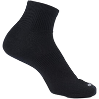 迪卡侬 跑步袜男袜吸汗透气速干薄款袜子运动袜3双装RUNR 黑色 39