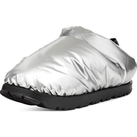 秋季女士休闲亮面太空漫步拖鞋 1146092银色