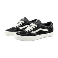 VANS范斯 Rowley Classics 黑色复古回潮男鞋女鞋板鞋 黑色 37