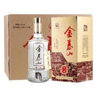 泰山牌 浓香型白酒 42度金泰山贡酒 整箱500mL*6瓶山东白酒