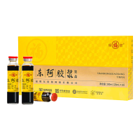 福牌阿胶 山东阿胶浆口服液 200ml*3盒 中老年低糖款--送礼袋