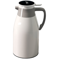 xinmeiya 欣美雅 保温壶家用保温水壶新款大容量暖水壶玻璃内胆热水壶办公室焖茶瓶 白色 2000ml