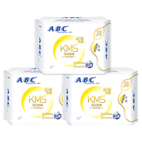 ABC KMS清凉舒爽纤薄日用卫生巾 24cm*8片*3