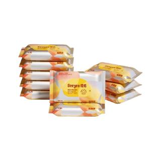 德佑 婴幼儿湿巾加厚10抽10包手口湿纸巾宝宝便携装