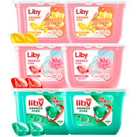 Liby 立白 洗衣凝珠 浓缩三合一香味持久 家庭实惠装228颗