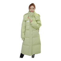 鸭鸭羽绒服鸭鸭（YAYA）羽绒服女中长款时尚休闲百搭可拆卸帽加厚保暖外套XB 黑色 155/80A(S)