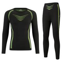 必迈 25秋冬运动激能紧身保暖套装男女户外跑步上衣保暖长裤