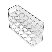 京东京造 鸡蛋收纳盒 冰箱侧门蛋托 可翻转厨房收纳整理保鲜盒  三层可翻转鸡蛋盒（约36颗）