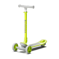 酷骑 儿童滑板车3-6-10岁可升降折叠加宽防摔酷奇踏板滑行车