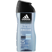 adidas 男士沐浴露洗发水洗面奶250ml清凉止痒保湿滋润