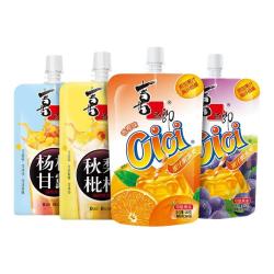 喜之郎 CiCi果汁果冻爽吸的果冻可吸果冻秋梨枇杷杨枝甘露150g