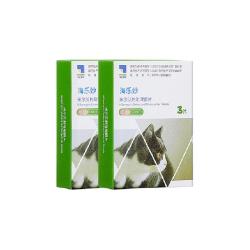 海乐妙 猫咪体内外一体驱虫药14mg*1粒