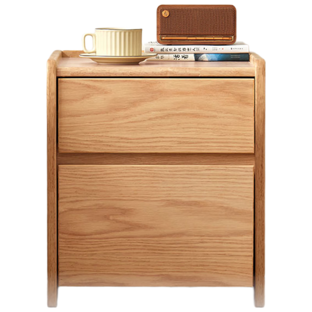 京东京造 D32 汐木系列 实木多层储物床头柜